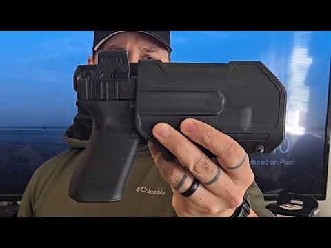 G20 w/ TLR 1 HL and RDS Blackhawk holster