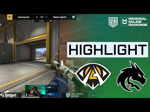 [HIGHLIGHTS] SPIRIT VS ANONYMO | GROUP STAGE | PGL MAJOR ANTWERP 2022 EUROPE RMR B