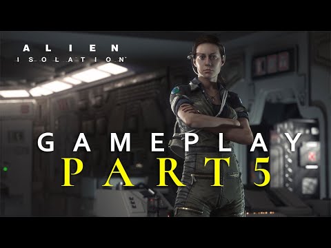 Dr. Morley's Passcode and Keycard (Mission 5) - Alien :Isolation Gameplay Part5