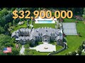 Inside a $32,900,000 New Jersey Mega-Mansion!