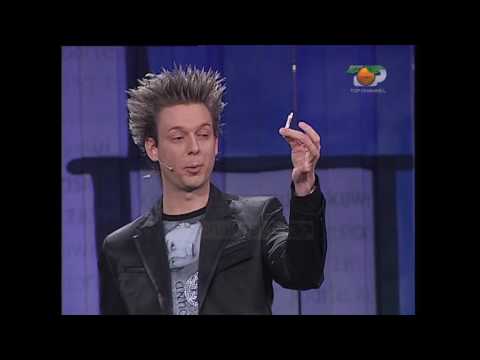 Portokalli, 9 Mars 2008 - Prestigjatori dhe Polici (Numri me Portokalle, litar, flamuri shqiptar)