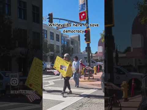 No kings protest. San Luis Obispo Ca