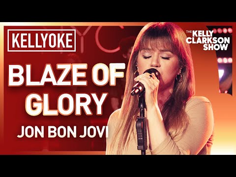 Kelly Clarkson Covers 'Blaze of Glory' By Jon Bon Jovi | Kellyoke