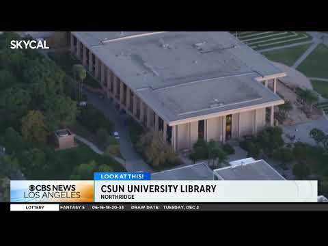 CSUN Library from The Sky! | In the News