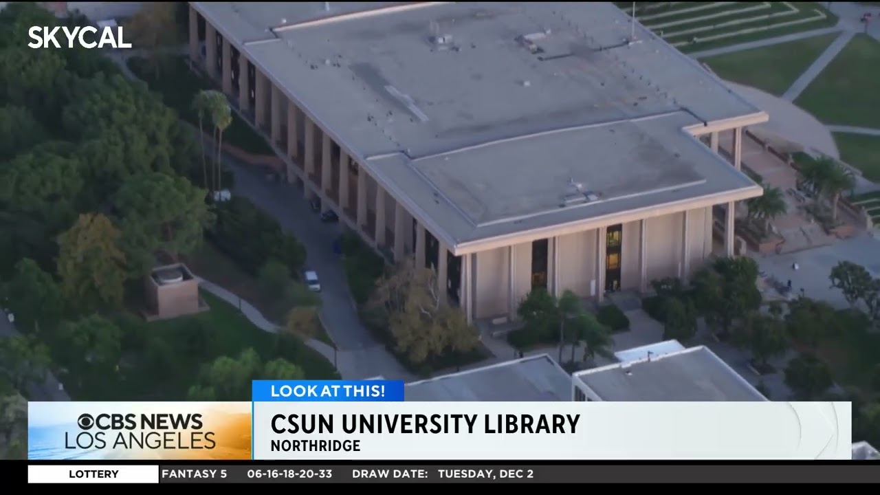 CSUN Library from The Sky! | In the News