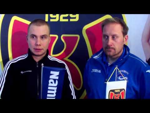 Miesten Liiga: Koovee-Nokian KrP, 14.01.2015, Lehdistötilaisuus