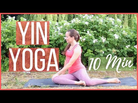 10 min YIN YOGA for Beginners | Deep Stretch Seated Taste of Yin Practice
