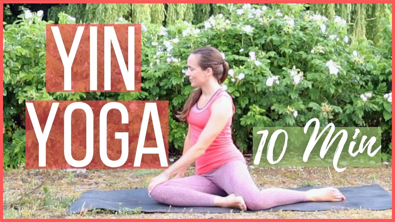 10 min YIN YOGA for Beginners | Deep Stretch Seated Taste of Yin Practice