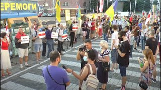 Харків’яни вийшли на підтримку протестувальників у Білорусі