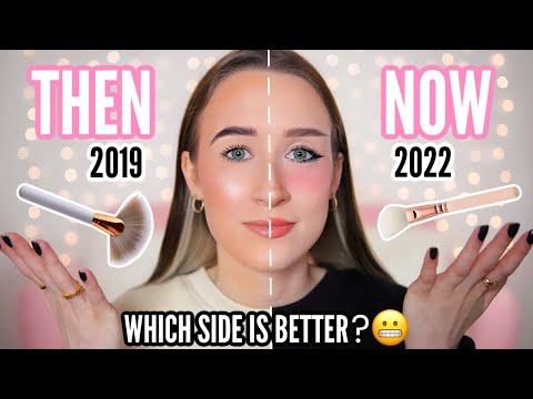 How I USED To Do My Makeup VS How I Do It NOW... (2019 - 2022)