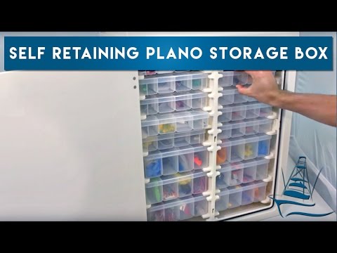 Self Retaining Plano Storage Box