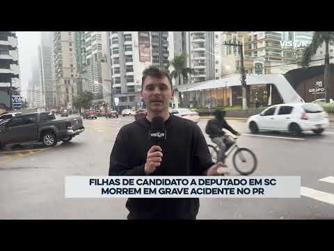 Filhas de candidato a deputado em SC morrem em grave acidente no PR