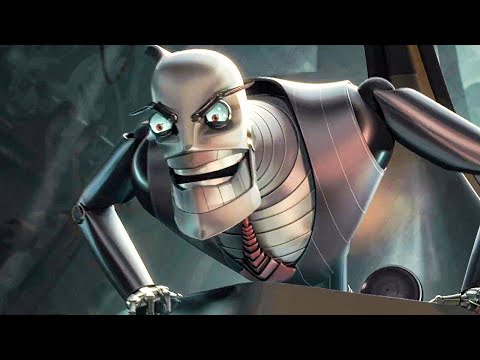 Defeating Ratchet and Madame Gasket Scene - ROBOTS (2005) Movie Clip