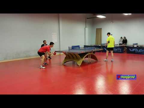 Men's Singles Final: Ma Jinbao (2735, yellow) vs Tian Ye (2571, red) at 2018 Swan Warriors Open