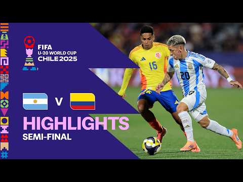 Argentina vs Colombia Highlights | FIFA U-20 World Cup Chile 2025