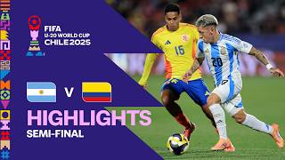 Argentina vs Colombia Highlights | FIFA U-20 World Cup Chile 2025