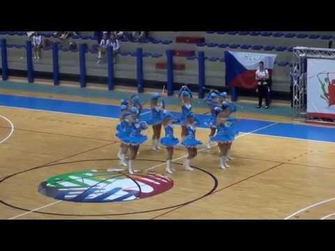 Mažoretky Panenky Hranice - II.Vicemistr Evropy 2015,  Traditional corps junior
