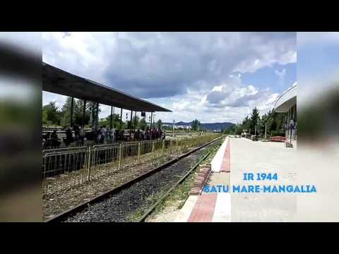 Trenul IR 1944 sosește în gara Baia Mare(02.07.2017)