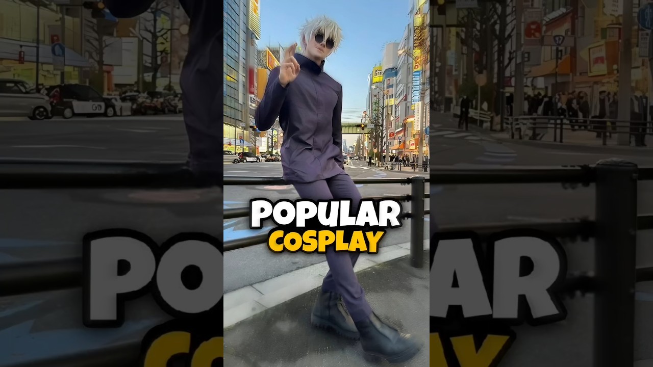 Most Popular Cosplay Of 2024 - 25 || Gojo Satoru Here 🔥 #shorts #anime #jujutsukaisen #gojo