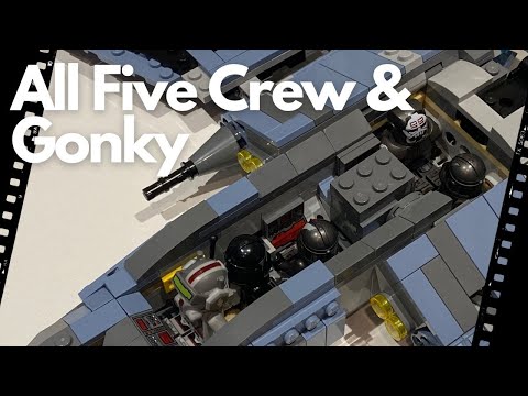 Modifying Lego's Bad Batch Shuttle to Fit All The Crew and Gonky