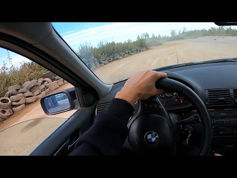 Thumbnail for BMW E46 First Drive with Coilovers | Learning to Drift | POV by BMW E46