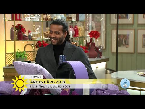 Årets färg 2018 - Nyhetsmorgon (TV4)