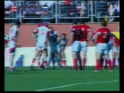Rugby - European Nations Cup - 2008-10 - Georgia-Russia - Merab Kvirikashvili's drop goal