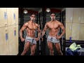 Natural aesthetic bodybuilding motivation-posing-workout-training-Nishalen Govender