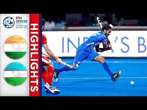 India v Uzbekistan | Men's FIH Series Finals | Match 12 Highlights