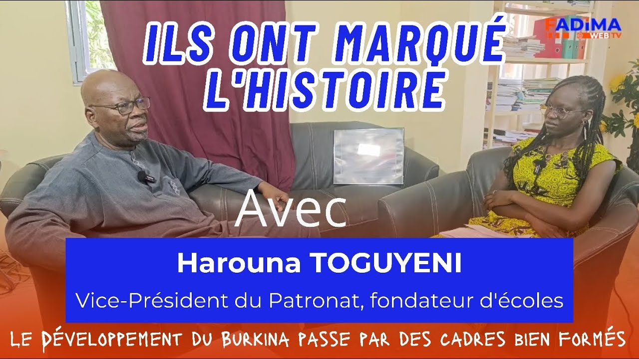 Le développement du Burkina passe par des cadres bien formés, Harouna TOGUYENI.
