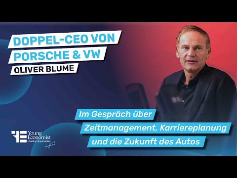 Young Economist mit Oliver Blume (CEO von Volkswagen und Porsche)