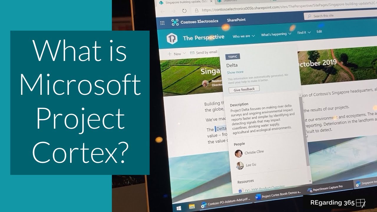 What is Microsoft Project Cortex? #MSIgnite.