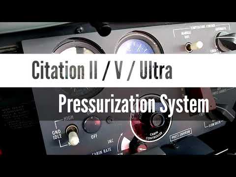 Citation II / V / Ultra - Pressurization System