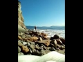 MMA TRAINING Matthew Bora On The Beach