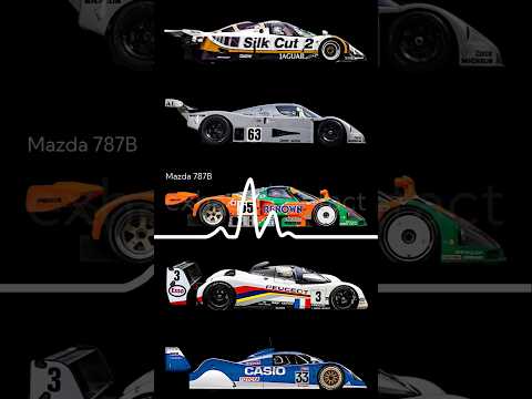 Thumbnail for Le Mans Prototype Cars from the 80s & 90s – Exhaust Sound Comparison (Group C, 3.5-liter) by Peugeot, Porsche 956, Toyota, rall, Porsche, rally, Car