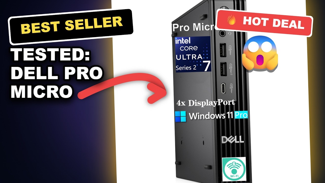 Tested: Dell Pro Micro Plus Desktop PC — Is It Worth the Business Buy?