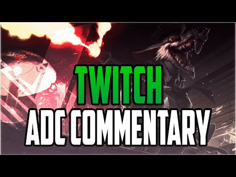 Master Twitch ADC Gameplay Commentary Season 9 - Twitch vs Xayah