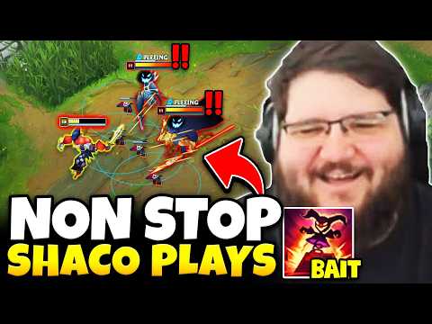 13 minutes of non-stop Pink Ward Shaco outplays