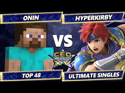 CEO 2025 - Onin (Steve) Vs. Hyperkirby (Roy) Smash Ultimate - SSBU