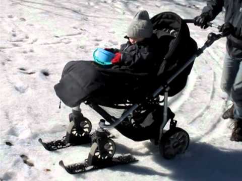 Teutonia Fun med AXSO Barnvagnsskidor