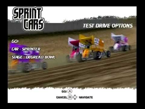 sprint cars wii test
