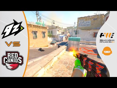 ROAD TO MAJOR! 9z vs RED Canids - HIGHLIGHTS - PWE CS2 AMERICAS RMR 2024