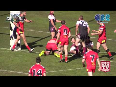 2017 Canberra RL Reserve Grade Highlights   Gungahlin v Queanbeytan Kangaroos