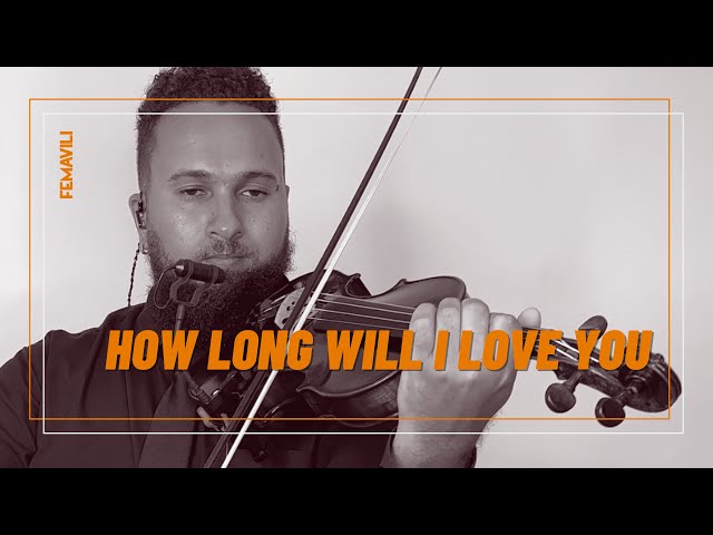 Imagem de capa do vídeo How Long Will I Love You - Ellie Goulding (violin cover by FEMAVILI)