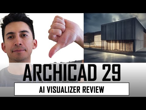 AI Visualizer for Archicad 29 - My Honest Opinion (Not what you think)
