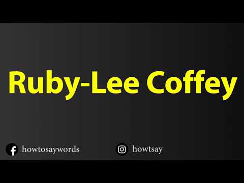 Ruby Lee Coffey
