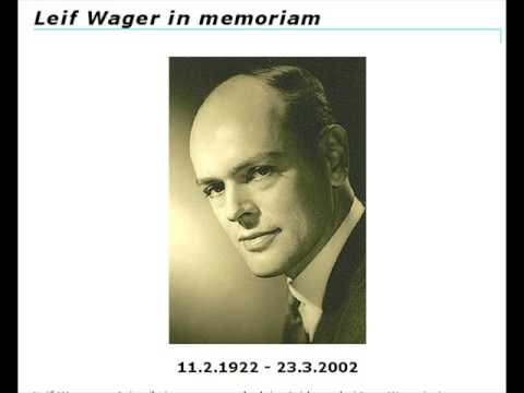 Leif Wager - Älä jätä minua yksin