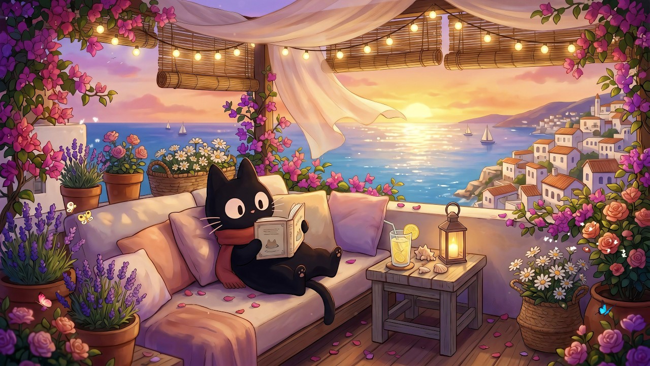 Soft Summer Breeze 🌸 Soft Lofi Beats to Relax & Dream | 4K Lofi