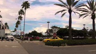 preview picture of video 'Walt Disney World Driving to Downtown Disney Westside'