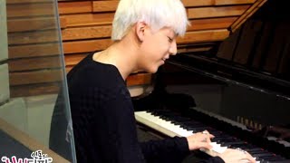 신동의 심심타파 - GOT7 BamBam, playing piano - 갓세븐 뱀뱀, 피아노 연주 20140705